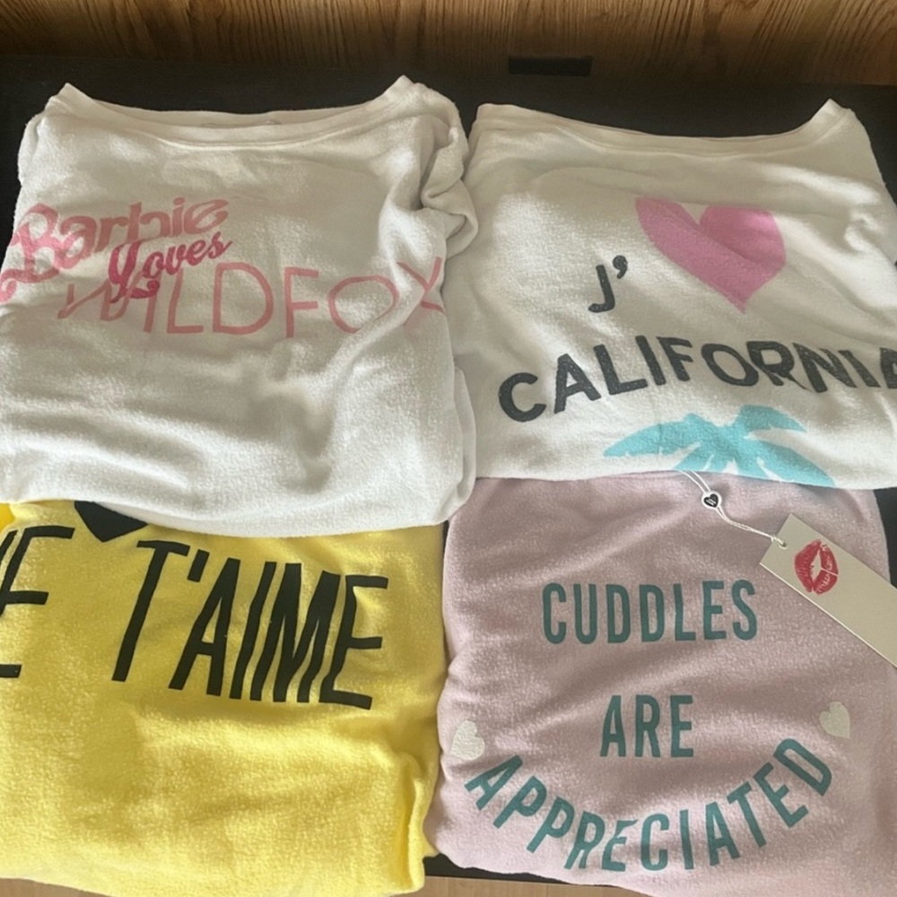 Wildfox bundle of 3 jumpers